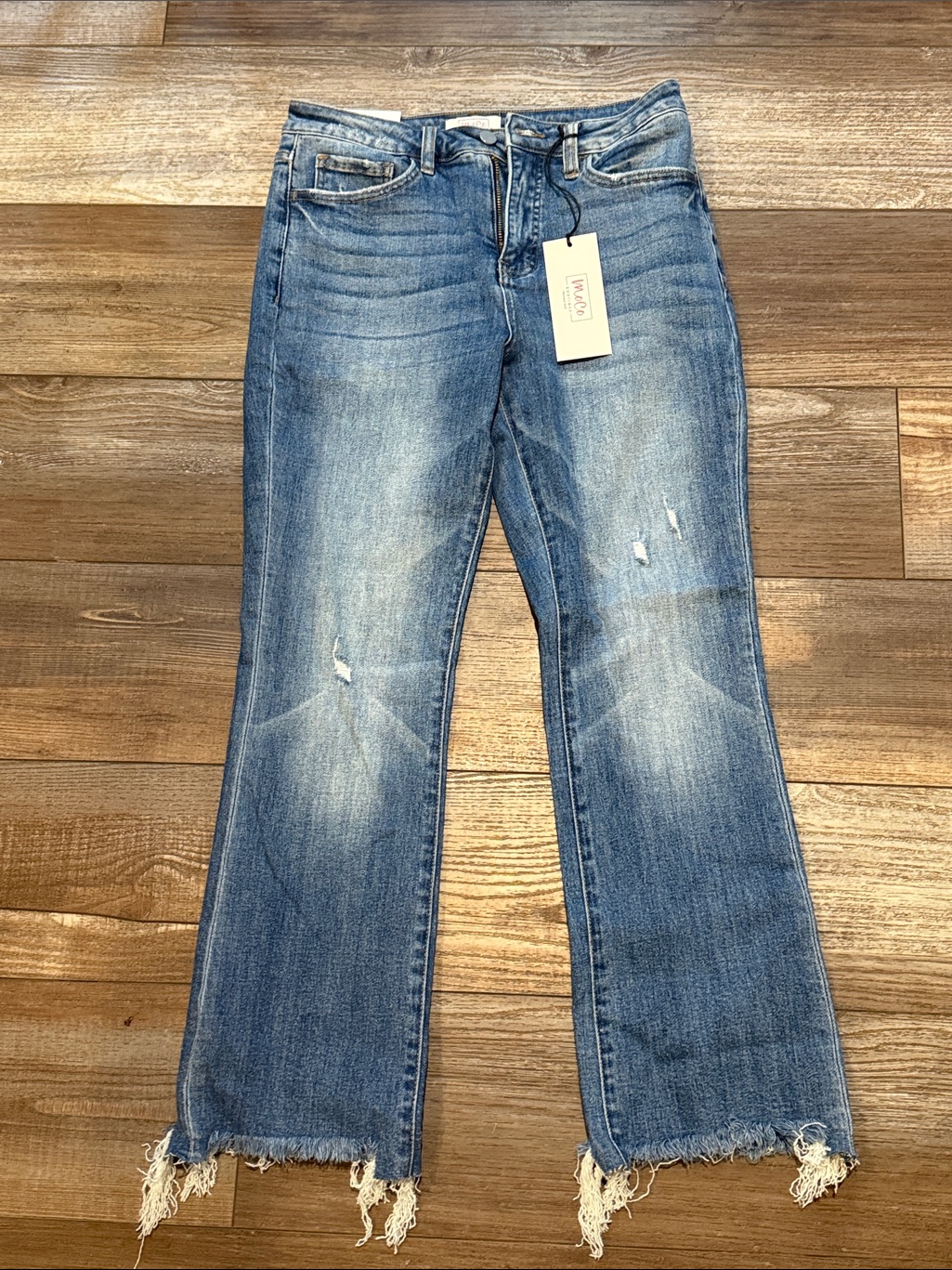 Nwt Boutique Crop Bootcut Jeans 7/28